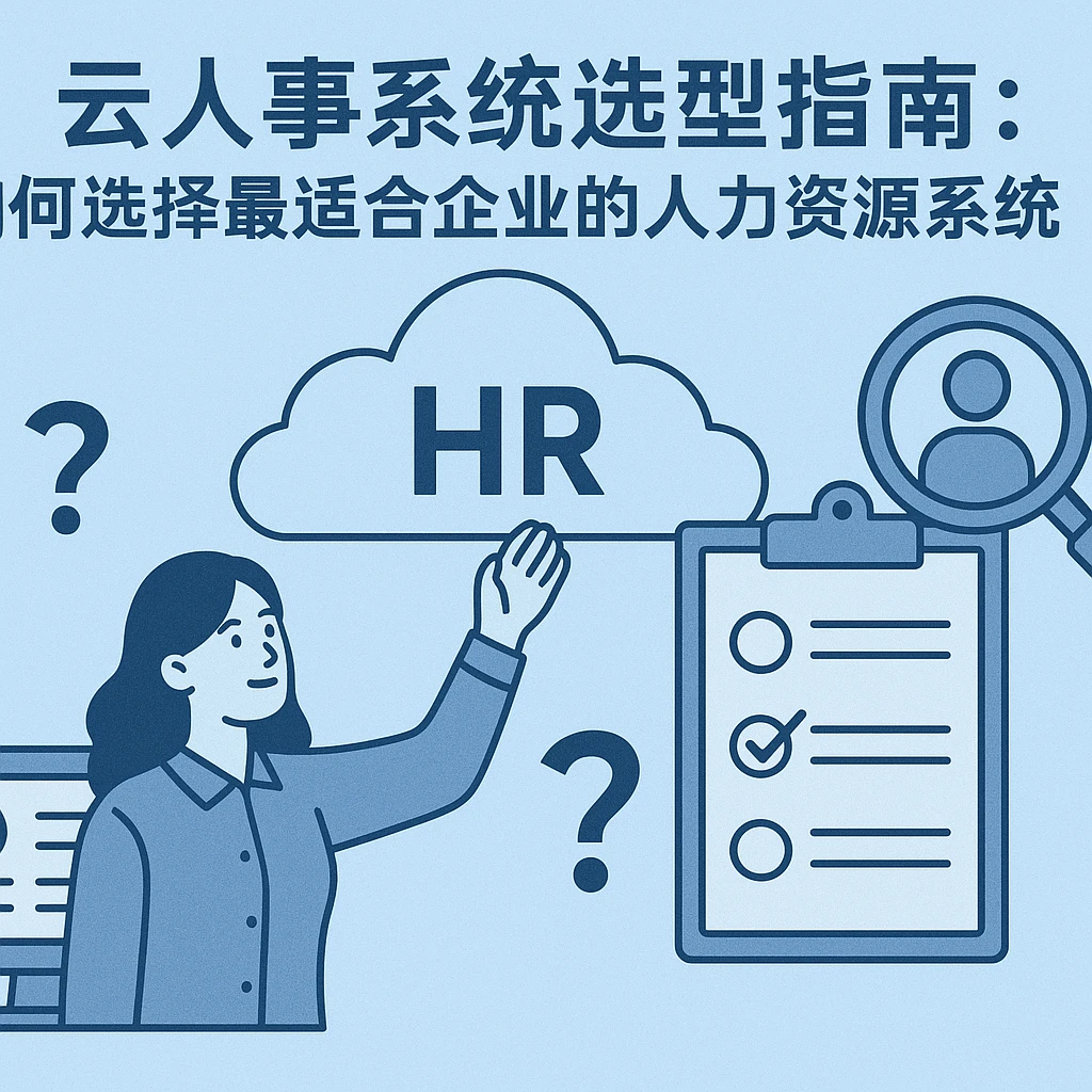 云人事系统选型指南：如何选择最适合企业的人力资源系统