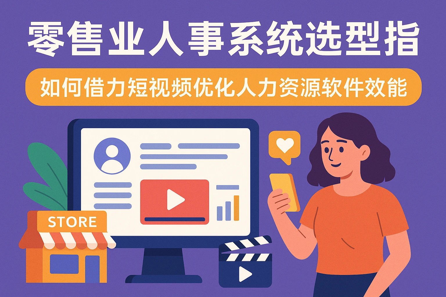 零售业人事系统选型指南：如何借力短视频优化人力资源软件效能