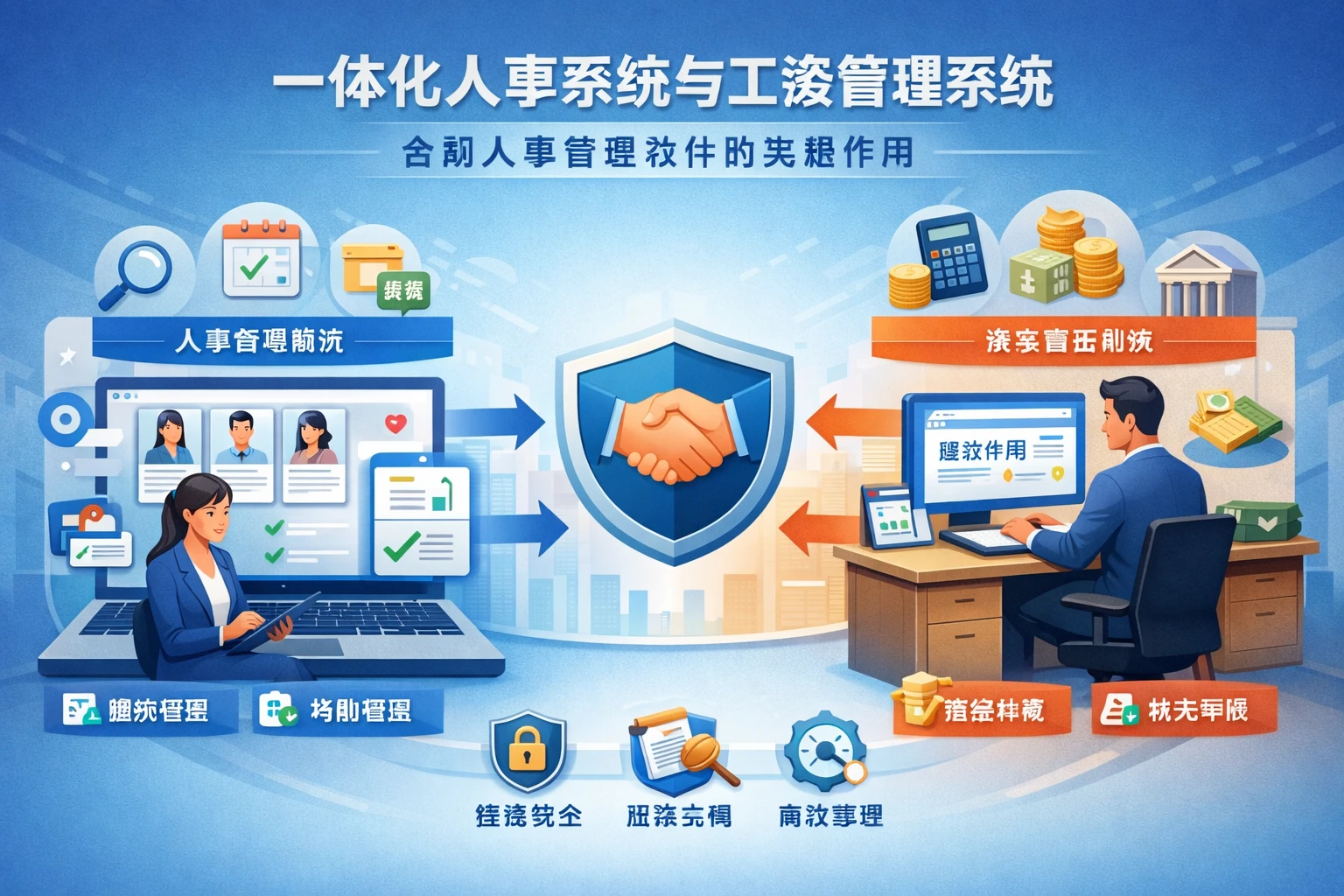 一体化人事系统与工资管理系统：合规人事管理软件的关键作用