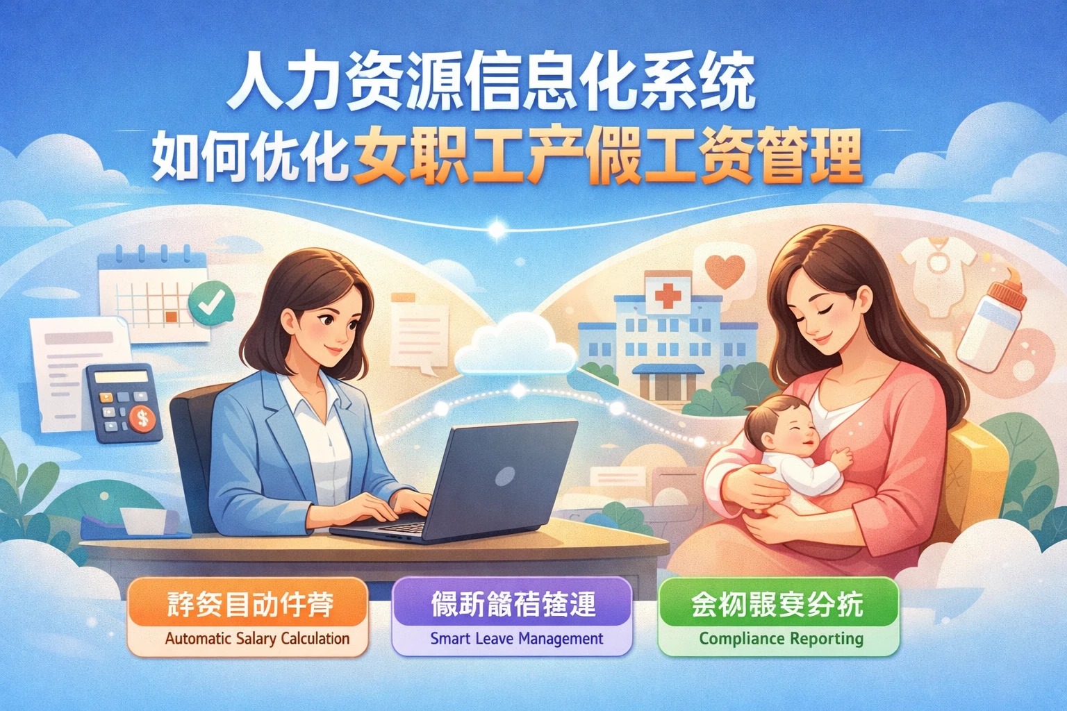 人力资源信息化系统如何优化女职工产假工资管理