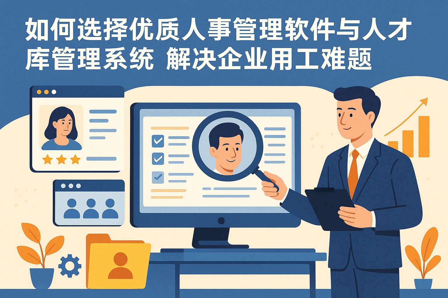 如何选择优质人事管理软件与人才库管理系统，解决企业用工难题