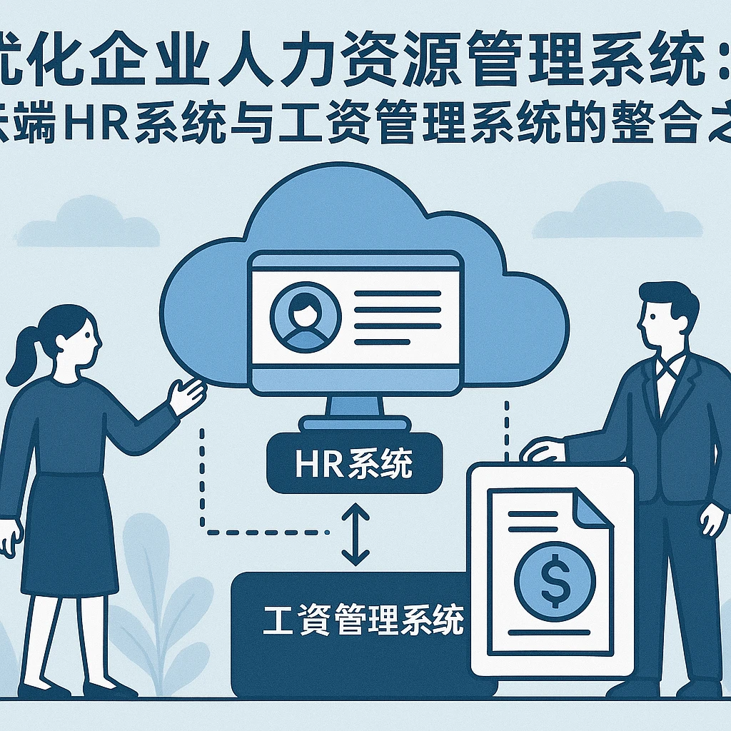 优化企业人力资源管理系统:云端HR系统与工资管理系统的整合之道