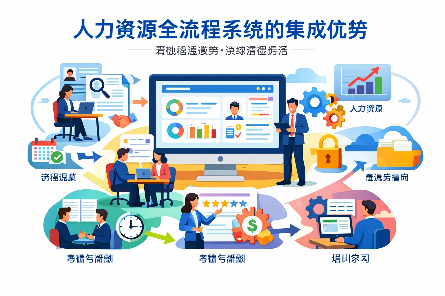 人力资源全流程系统的集成优势
