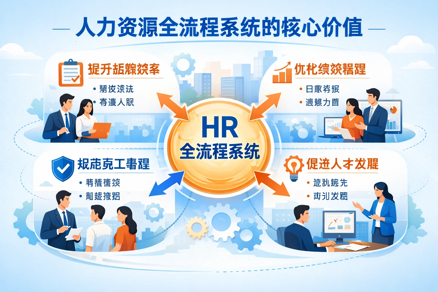 人力资源全流程系统的核心价值