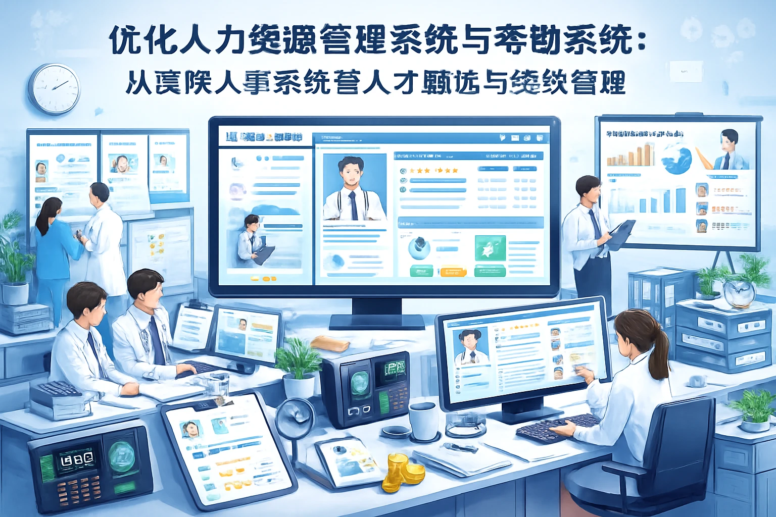 优化人力资源管理系统与考勤系统：从医院人事系统看人才甄选与绩效管理