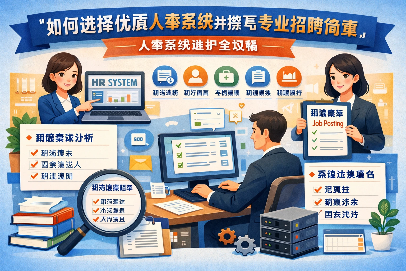 如何选择优质人事系统并撰写专业招聘简章 - 人事系统维护全攻略