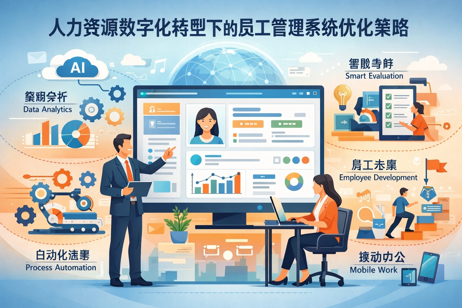 人力资源数字化转型下的员工管理系统优化策略