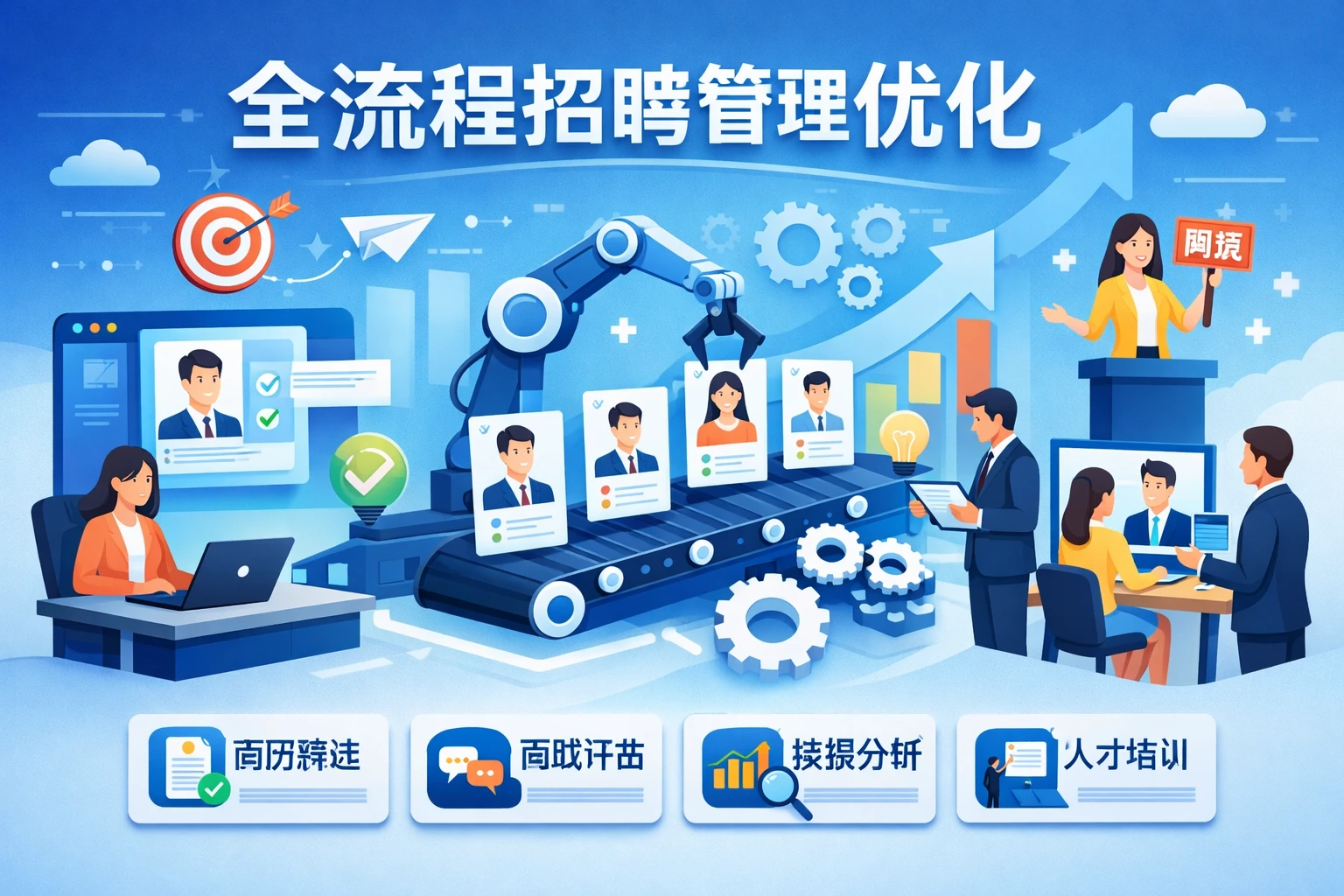 全流程招聘管理优化