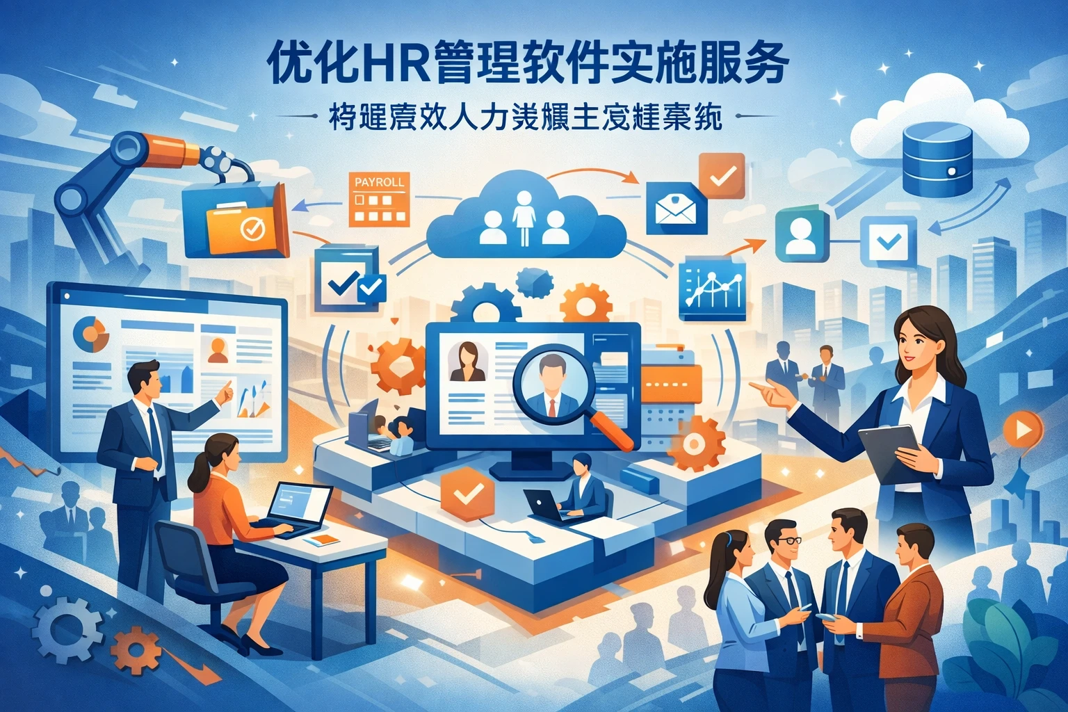 优化HR管理软件实施服务，构建高效人力资源全流程系统