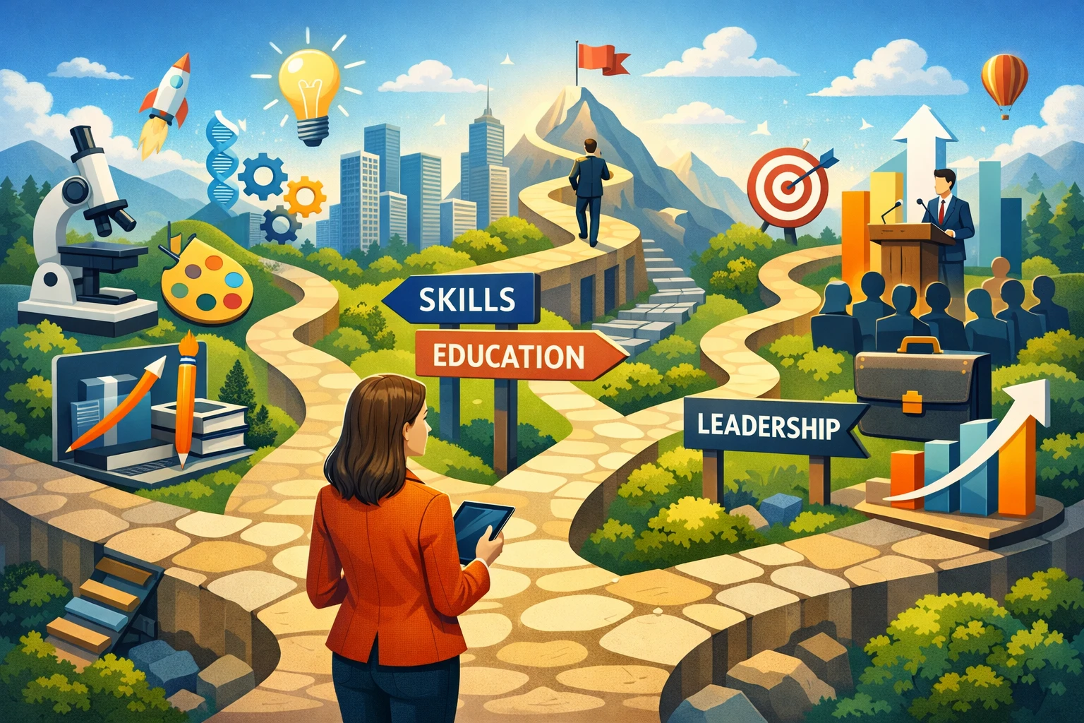 设计个性化的职业发展路径