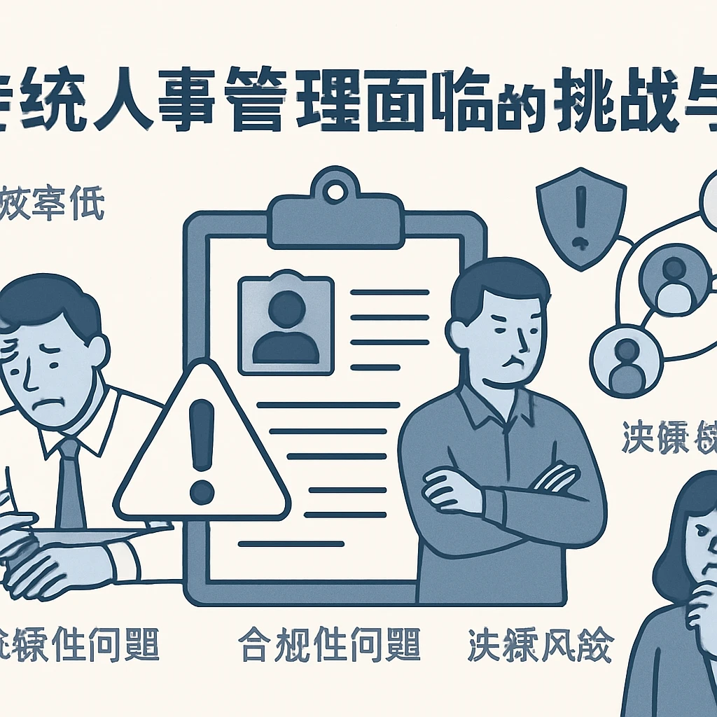 传统人事管理面临的挑战与风险