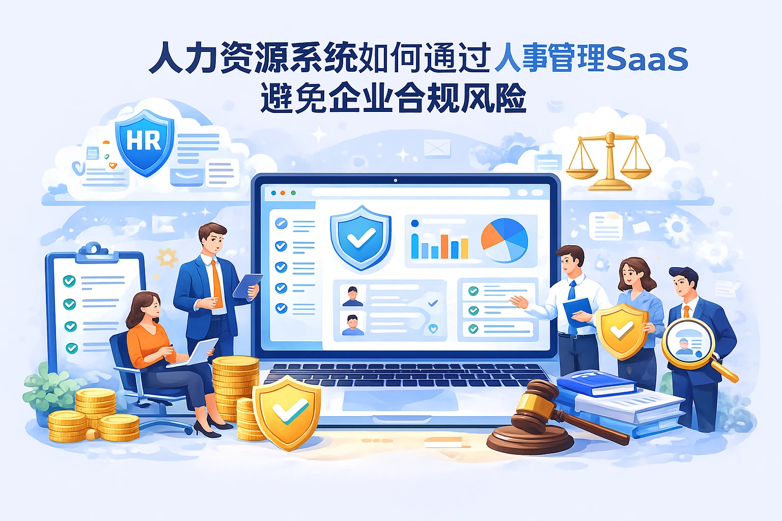 人力资源系统如何通过人事管理SaaS避免企业合规风险