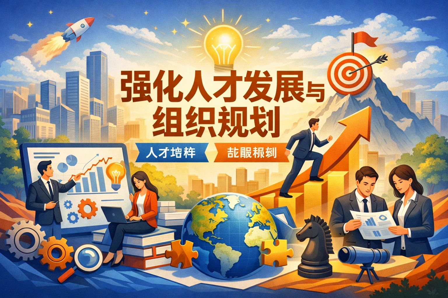 强化人才发展与组织规划