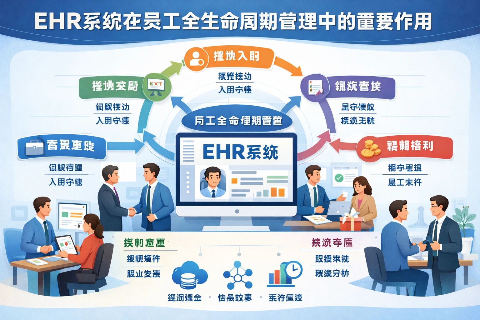 EHR系统在员工全生命周期管理中的重要作用