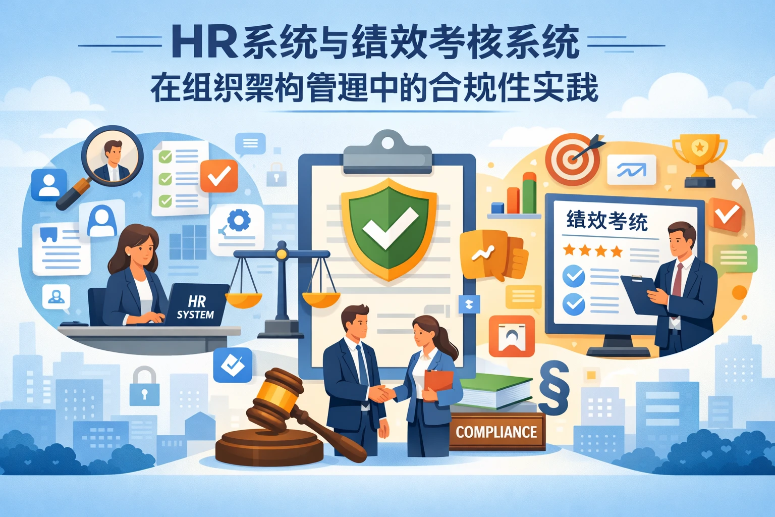 HR系统与绩效考核系统在组织架构管理中的合规性实践