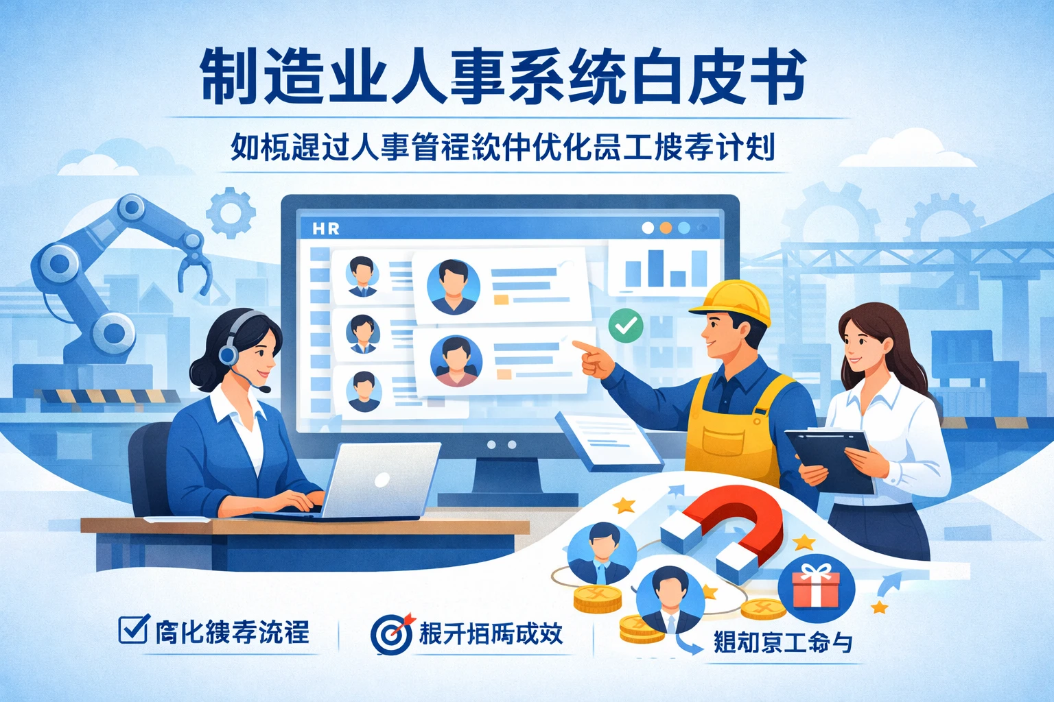 制造业人事系统白皮书：如何通过人事管理软件优化员工推荐计划