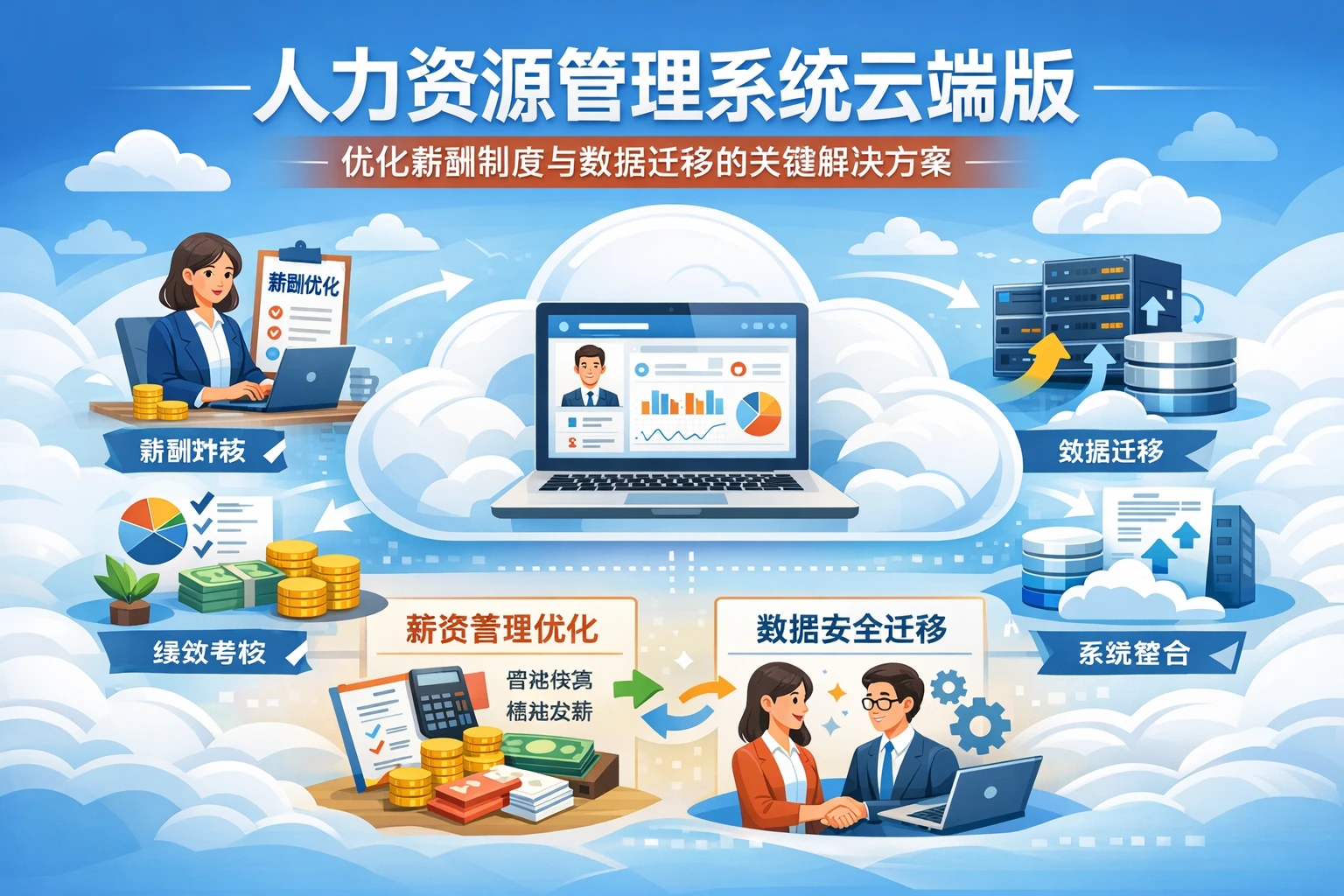 人力资源管理系统云端版:优化薪酬制度与数据迁移的关键解决方案
