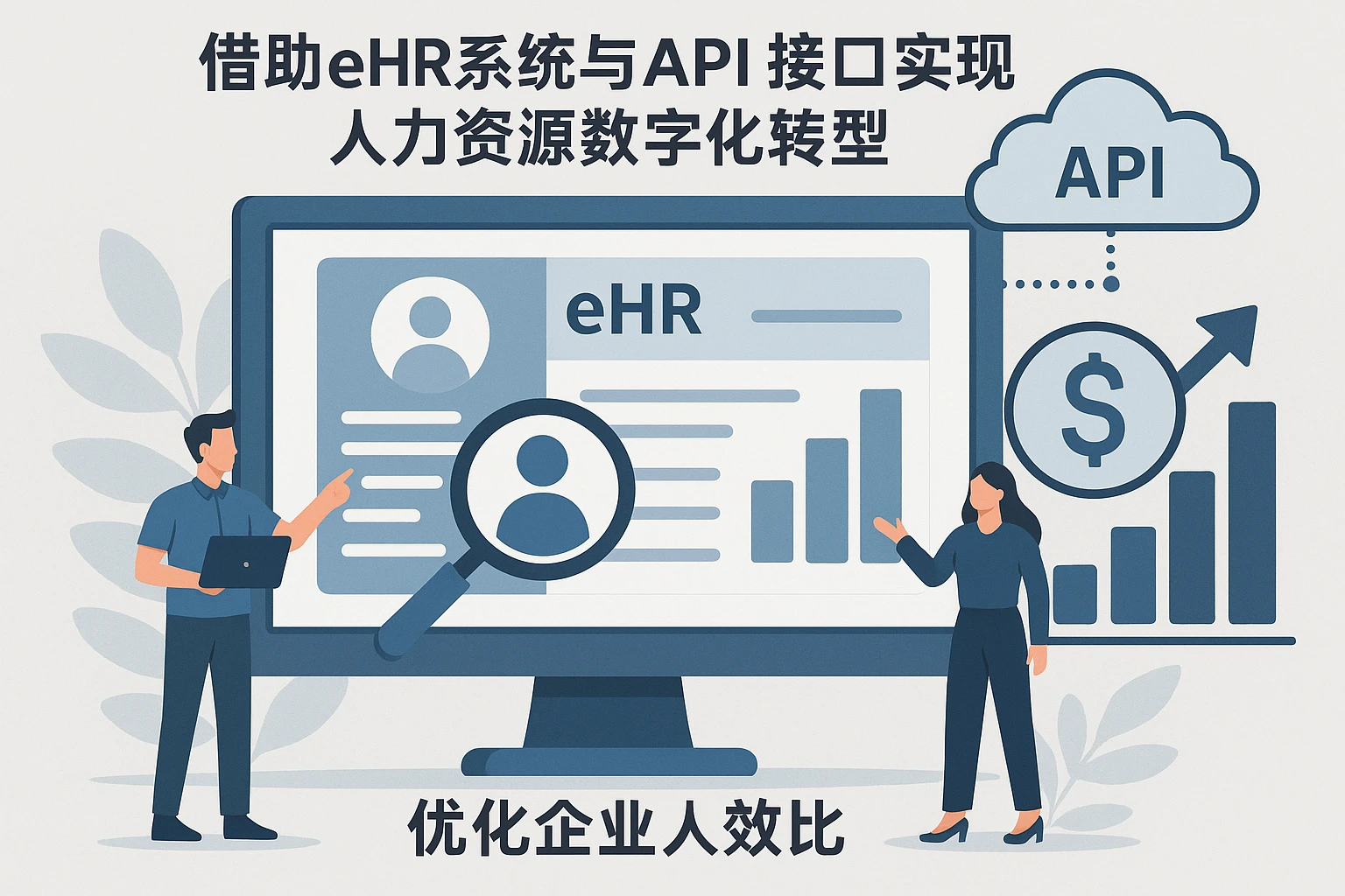借助eHR系统与API接口实现人力资源数字化转型,优化企业人效比