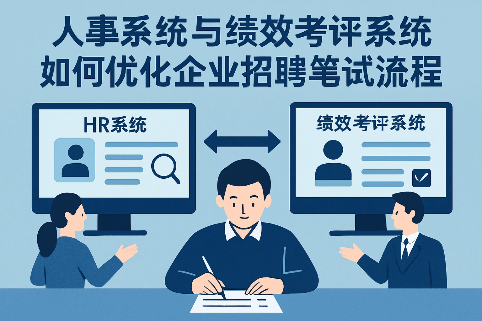 人事系统与绩效考评系统如何优化企业招聘笔试流程