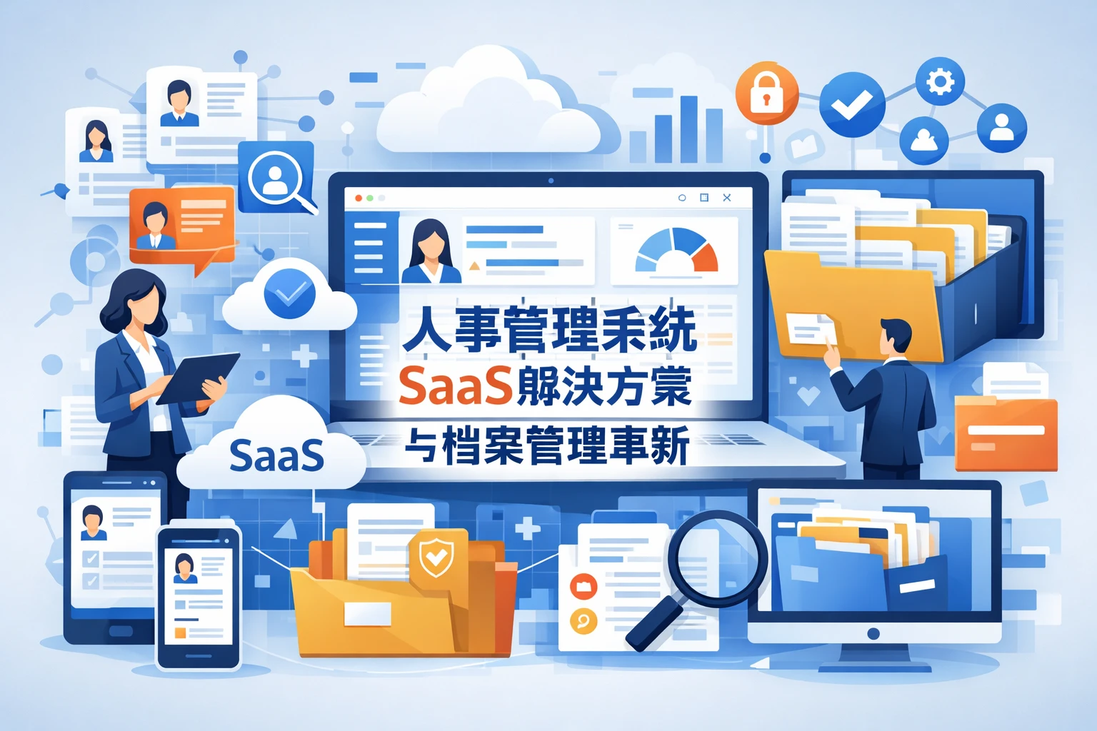 现代企业人事管理系统：SaaS解决方案与档案管理革新