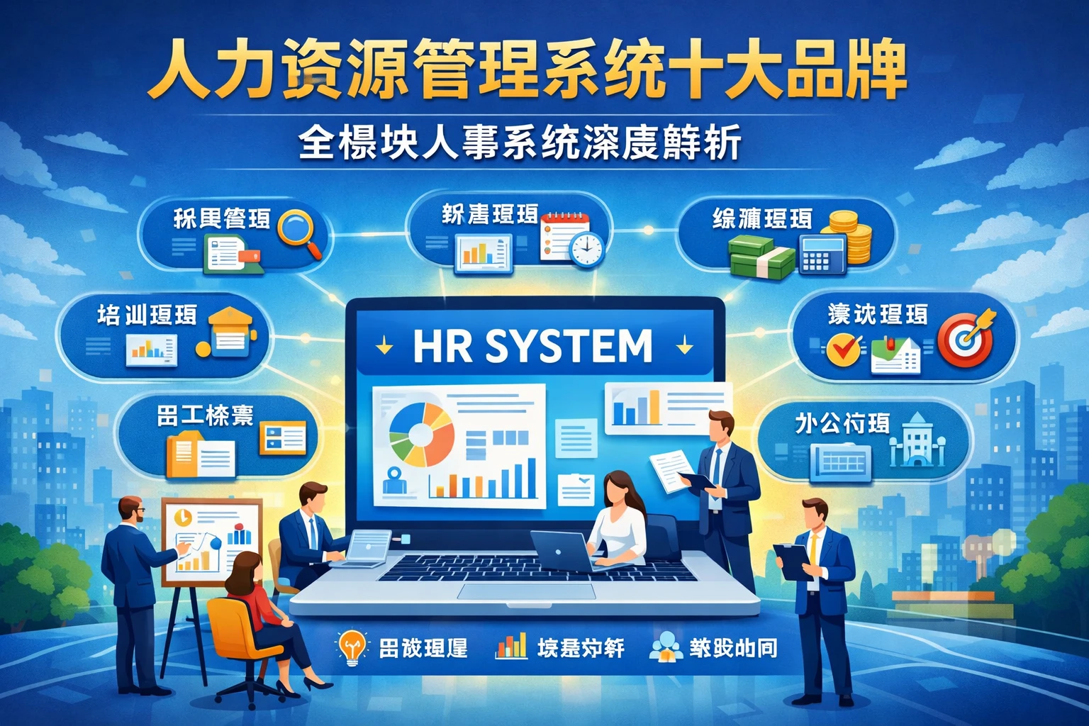 人力资源管理系统十大品牌全模块人事系统深度解析