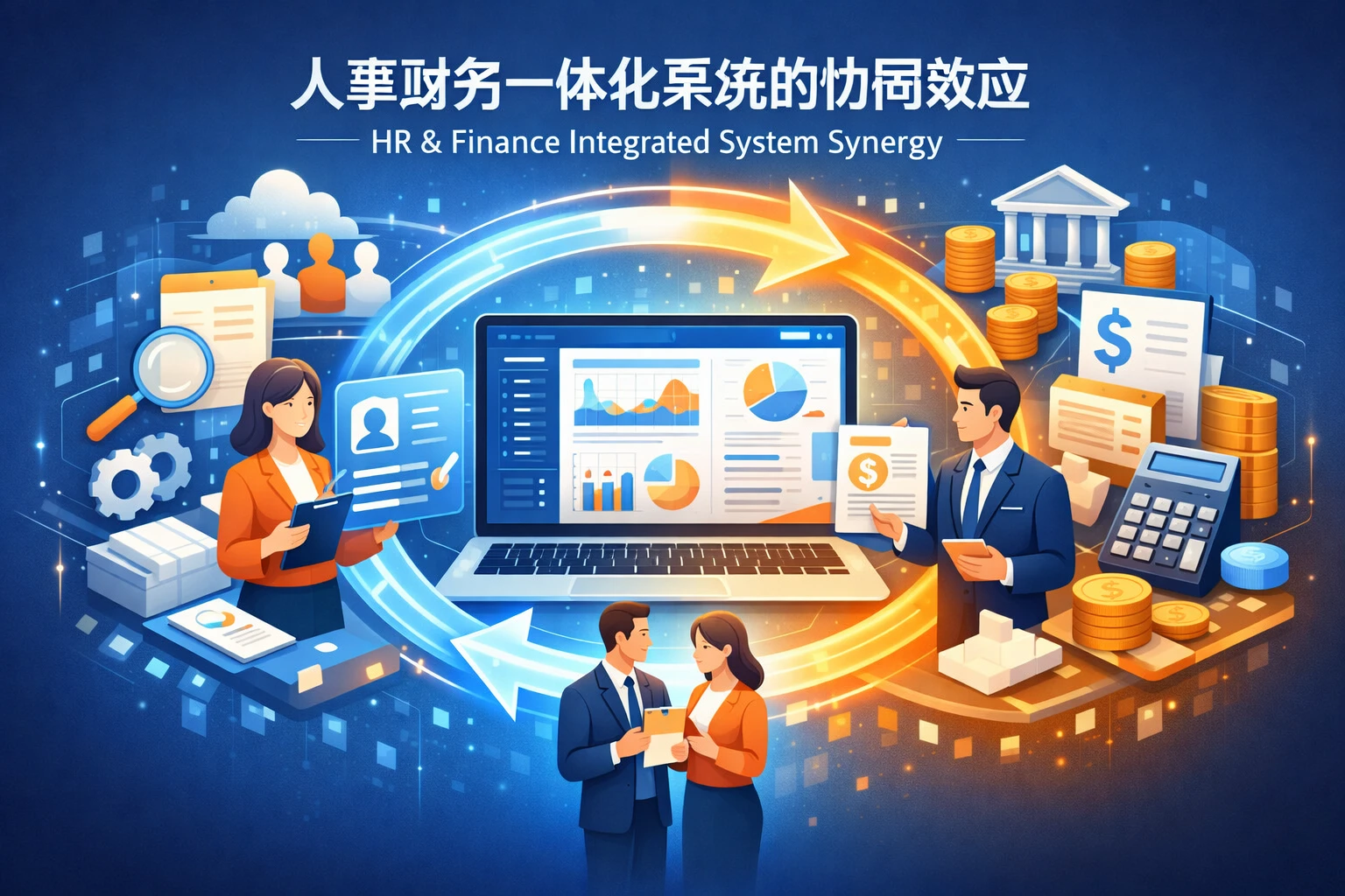人事财务一体化系统的协同效应