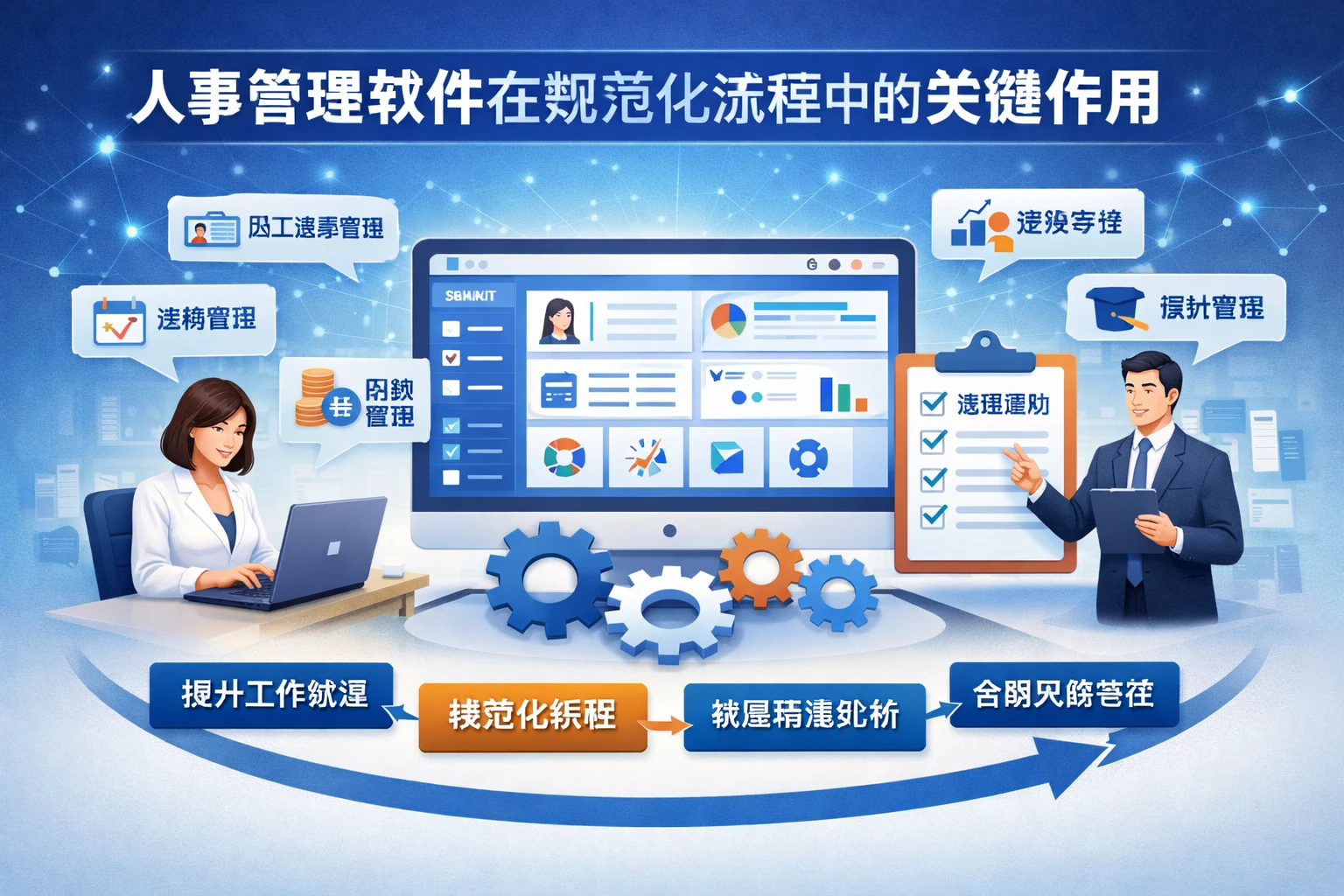 人事管理软件在规范化流程中的关键作用