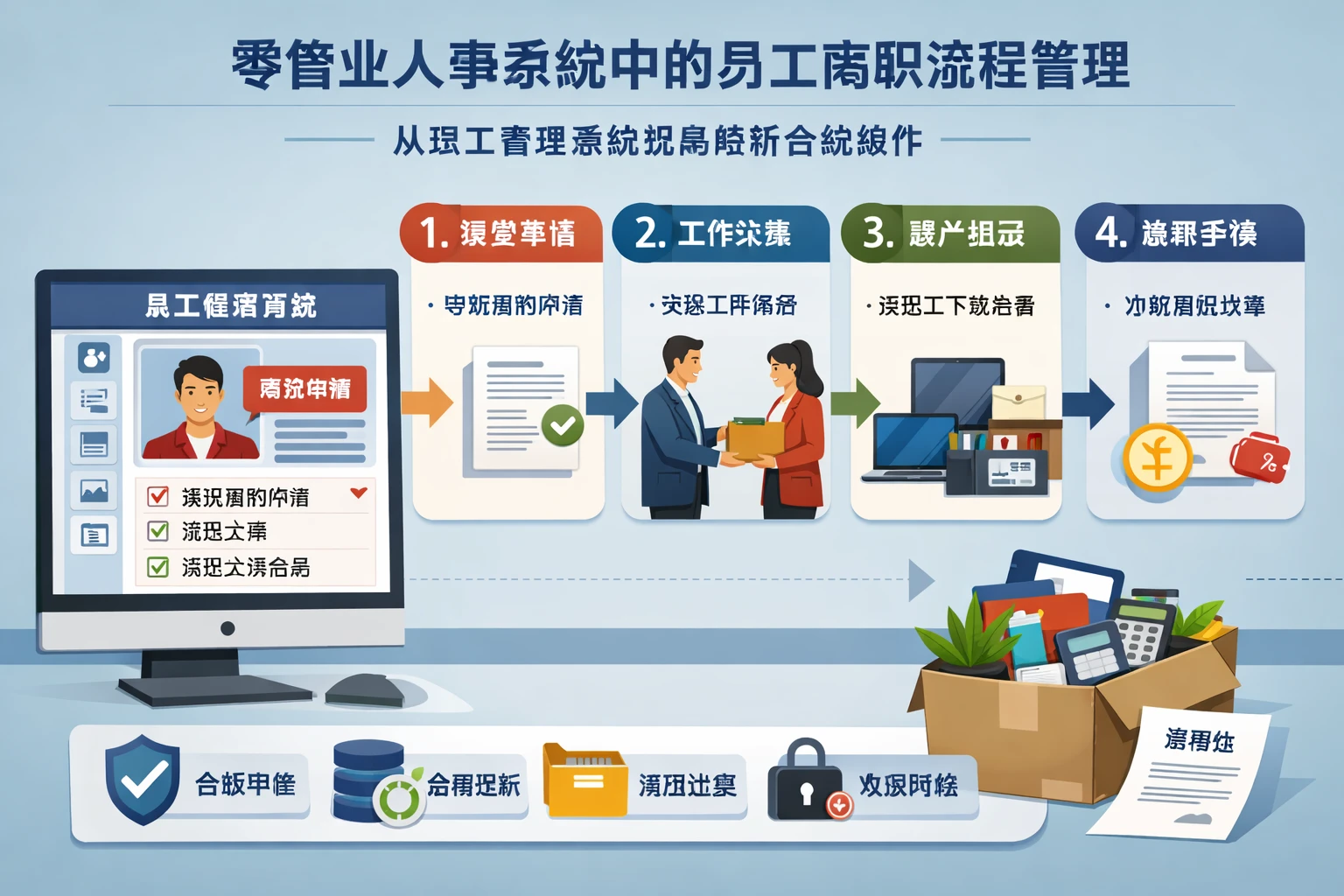 零售业人事系统中的员工离职流程管理：从员工管理系统视角解析合规操作