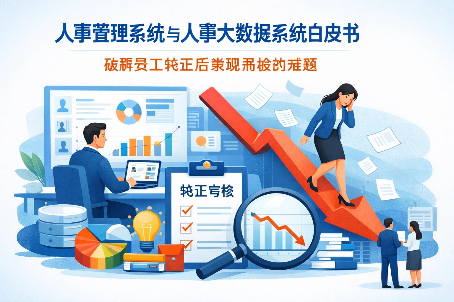 人事管理系统与人事大数据系统白皮书：破解员工转正后表现滑坡的难题
