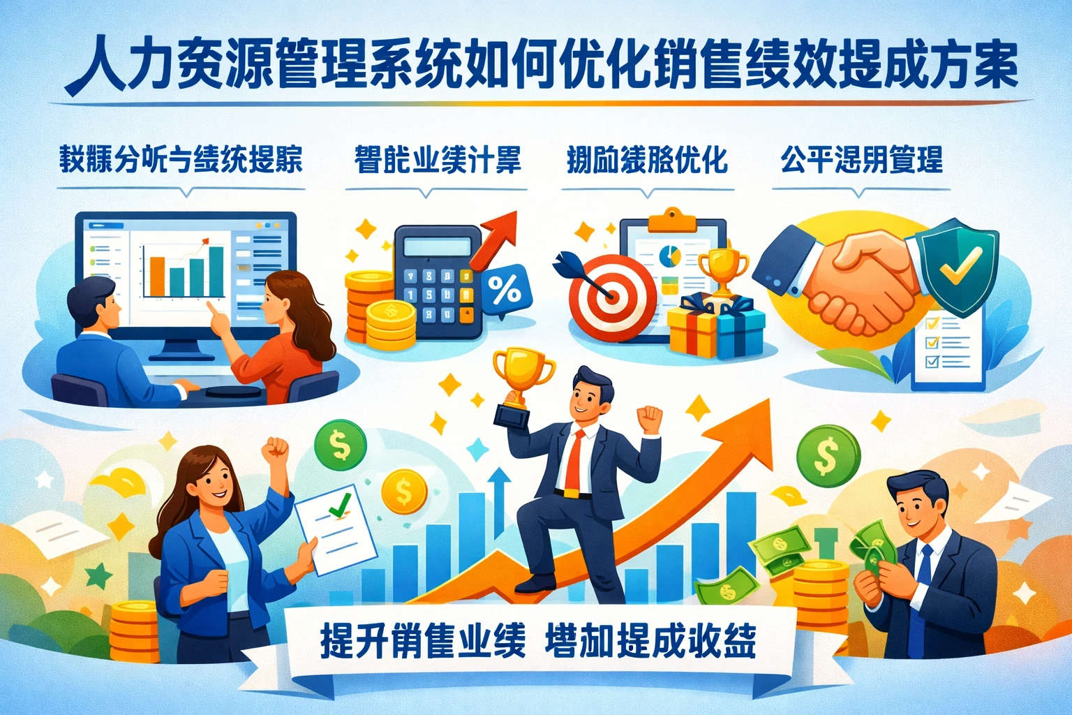 人力资源管理系统如何优化销售绩效提成方案