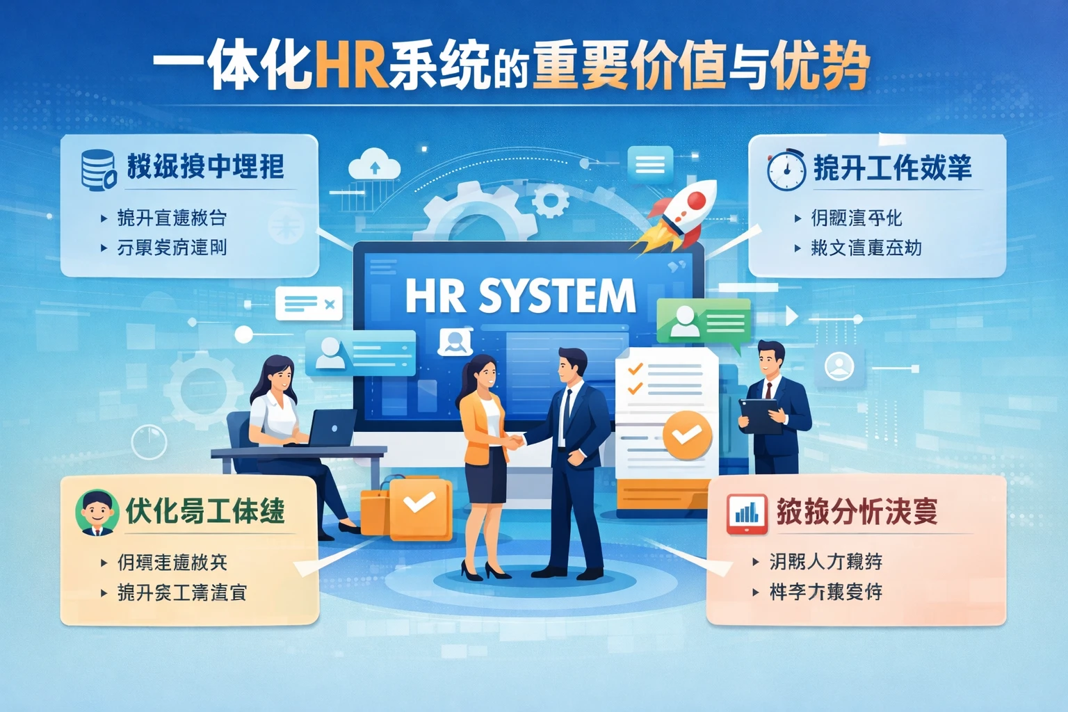 一体化HR系统的重要价值与优势