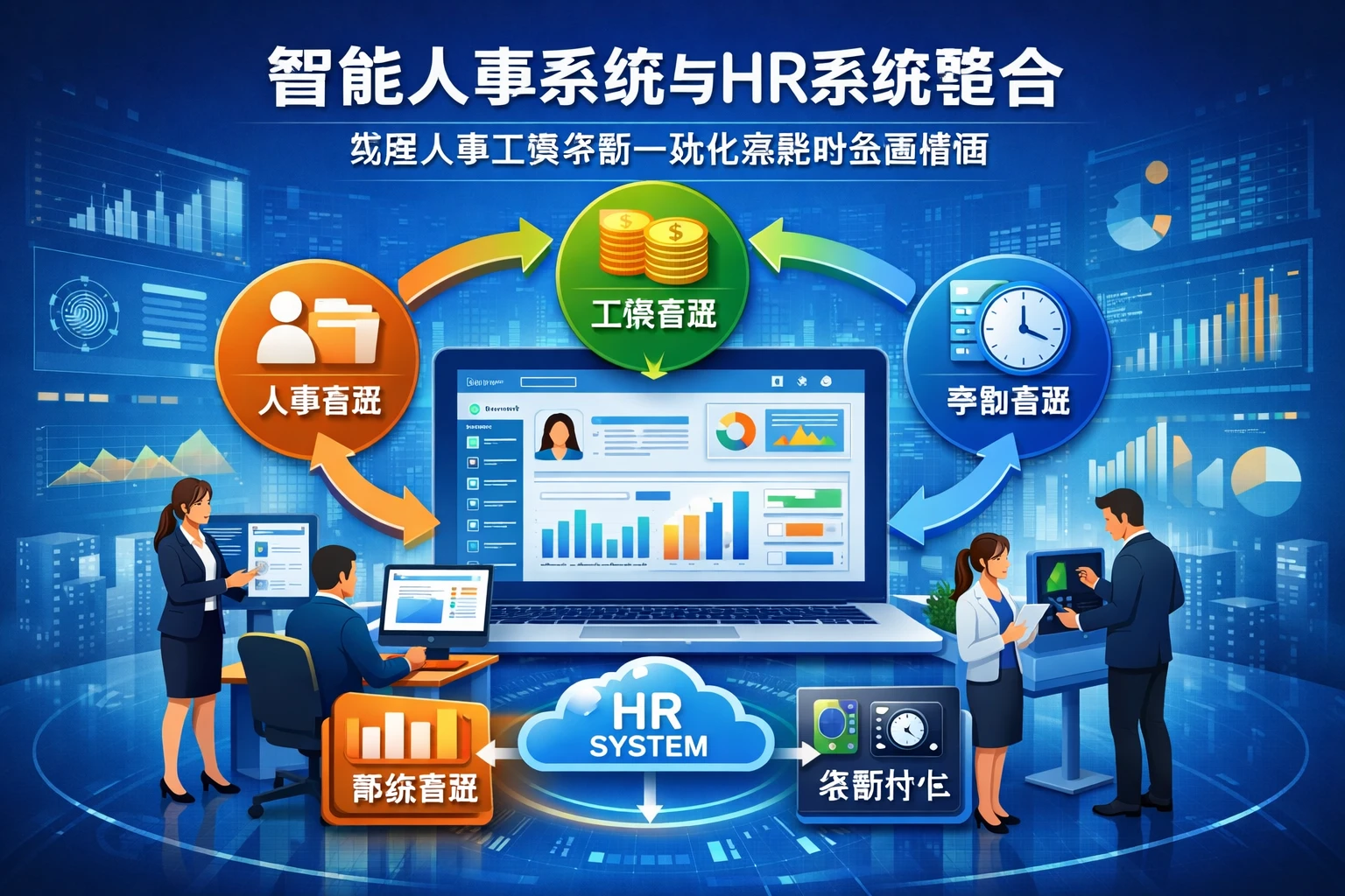 智能人事系统与HR系统整合:构建人事工资考勤一体化系统的全面指南