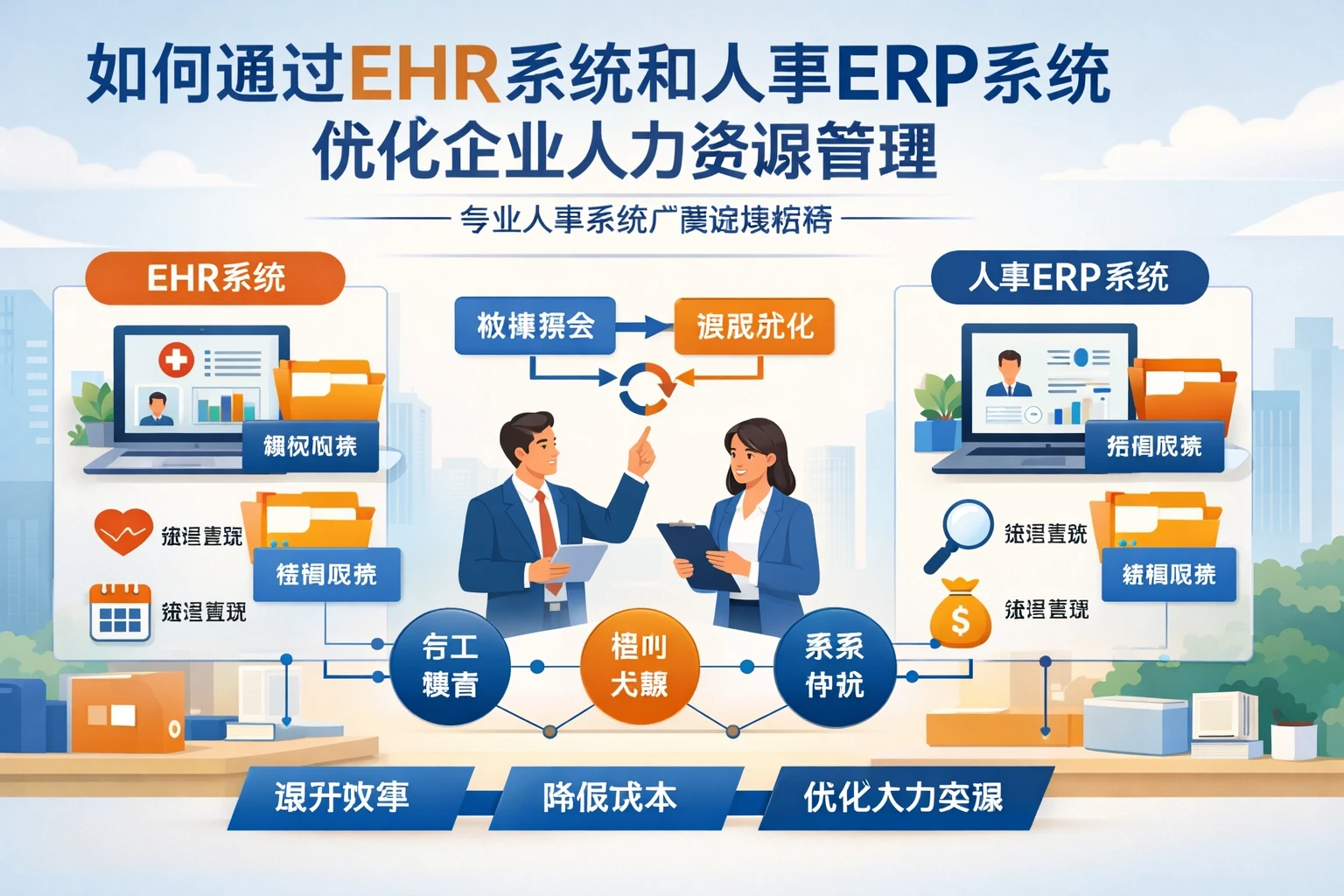 如何通过EHR系统和人事ERP系统优化企业人力资源管理 - 专业人事系统厂商选择指南