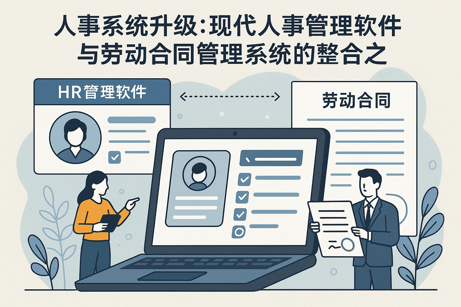 人事系统升级：现代人事管理软件与劳动合同管理系统的整合之道