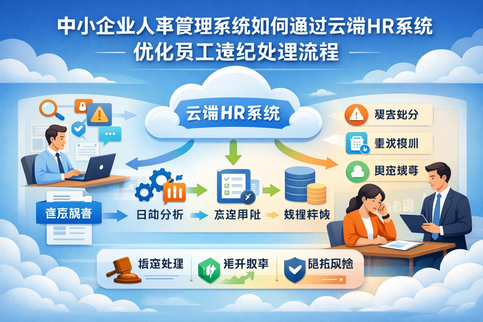 中小企业人事管理系统如何通过云端HR系统优化员工违纪处理流程