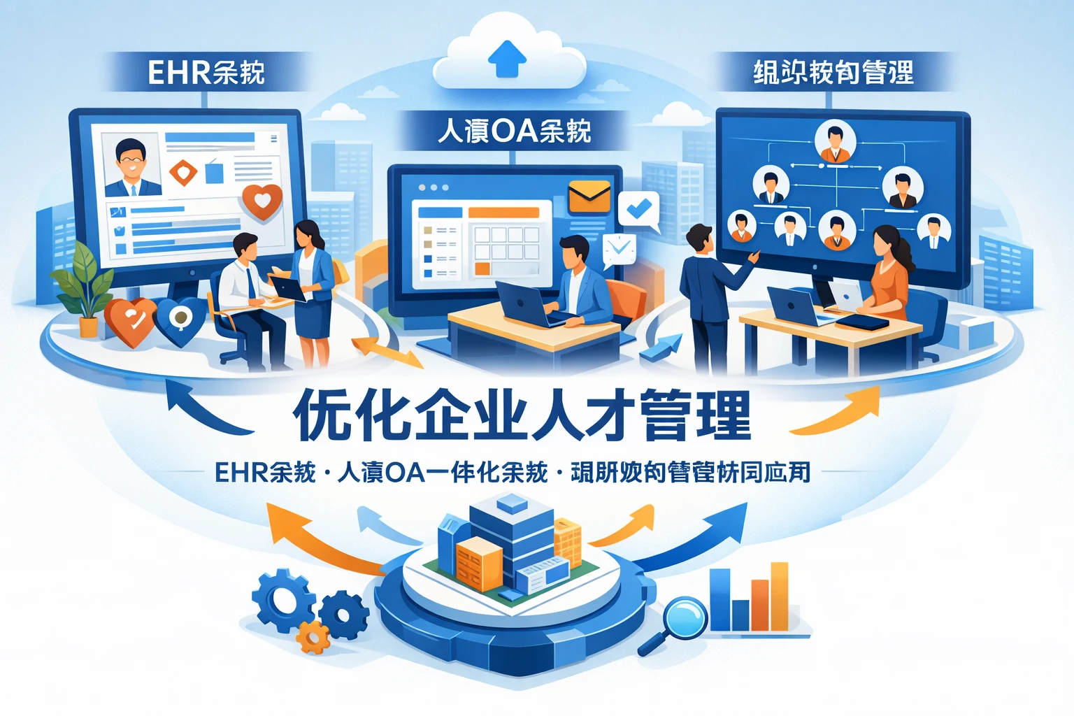 优化企业人才管理：EHR系统、人事OA一体化系统与组织架构管理系统的协同应用
