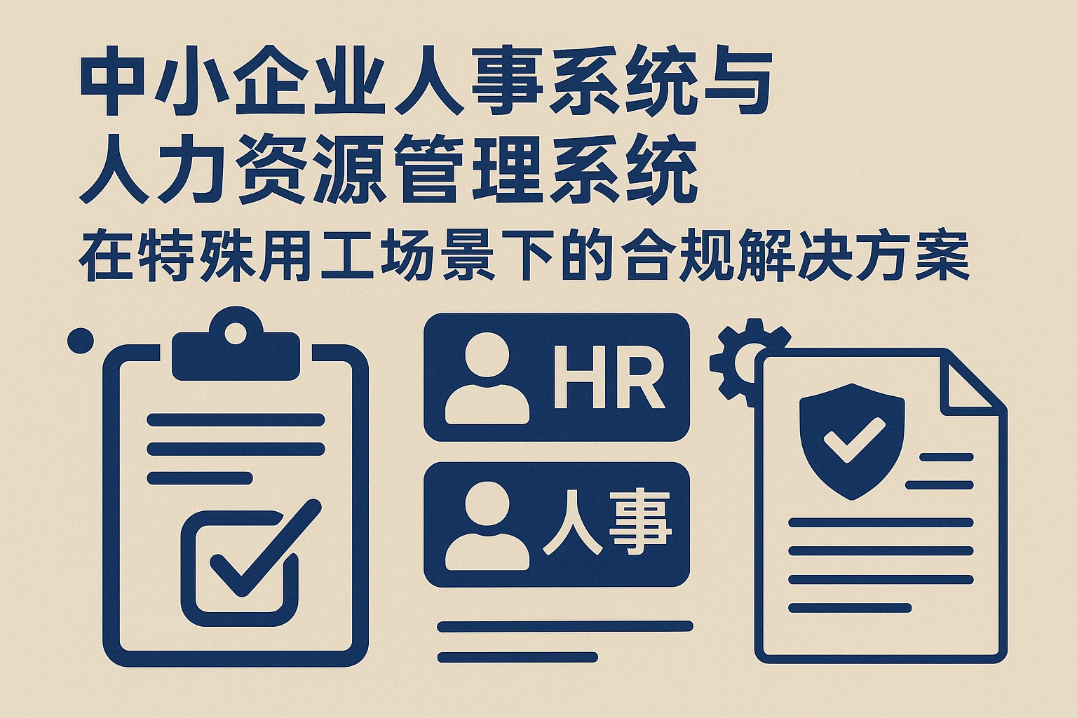 中小企业人事系统与人力资源管理系统在特殊用工场景下的合规解决方案