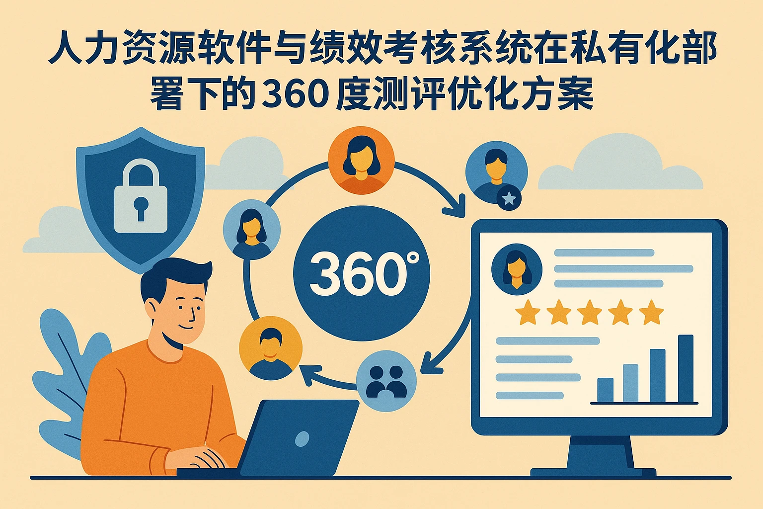 人力资源软件与绩效考核系统在私有化部署下的360度测评优化方案