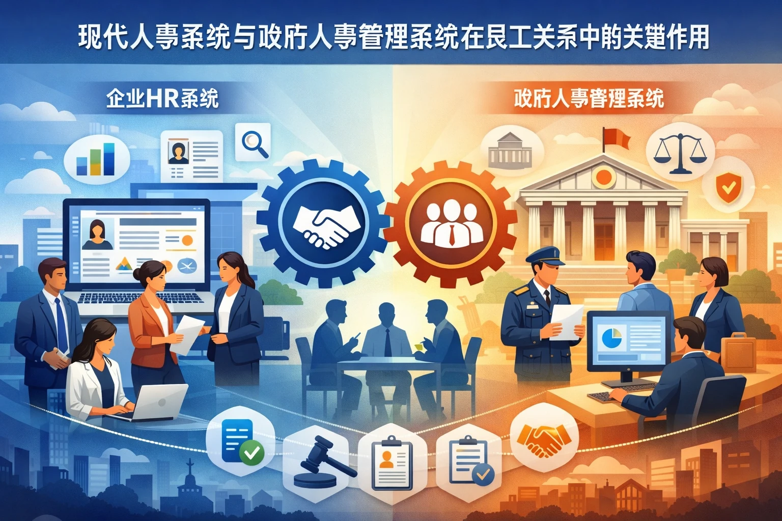 现代人事系统与政府人事管理系统在员工关系中的关键作用