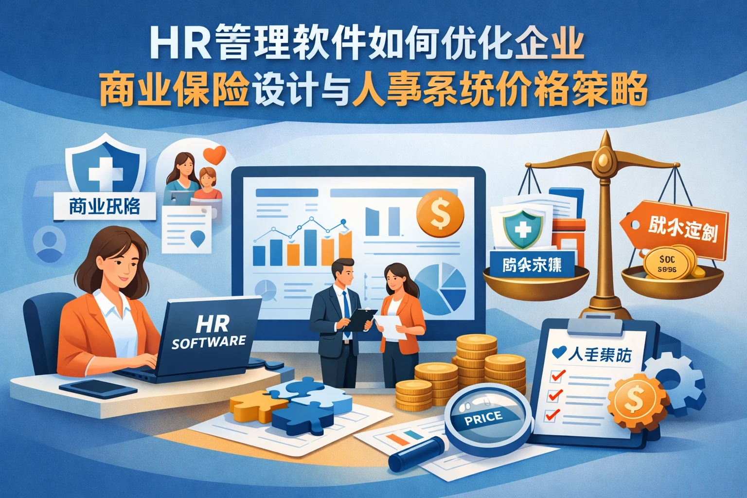 HR管理软件如何优化企业商业保险设计与人事系统价格策略