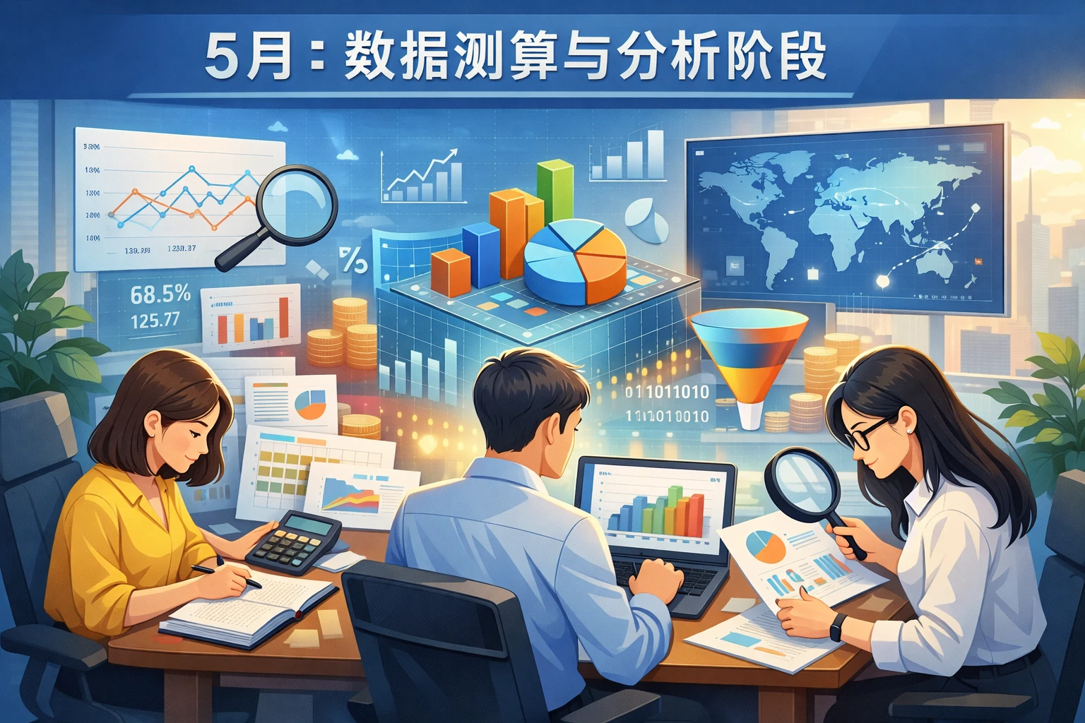 5月：数据测算与分析阶段