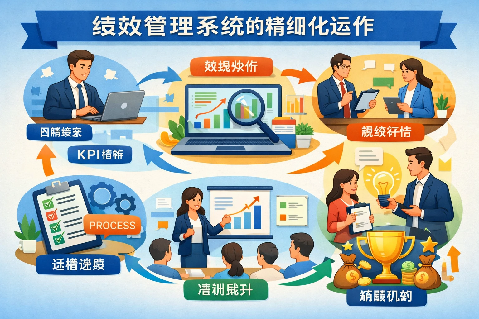 绩效管理系统的精细化运作