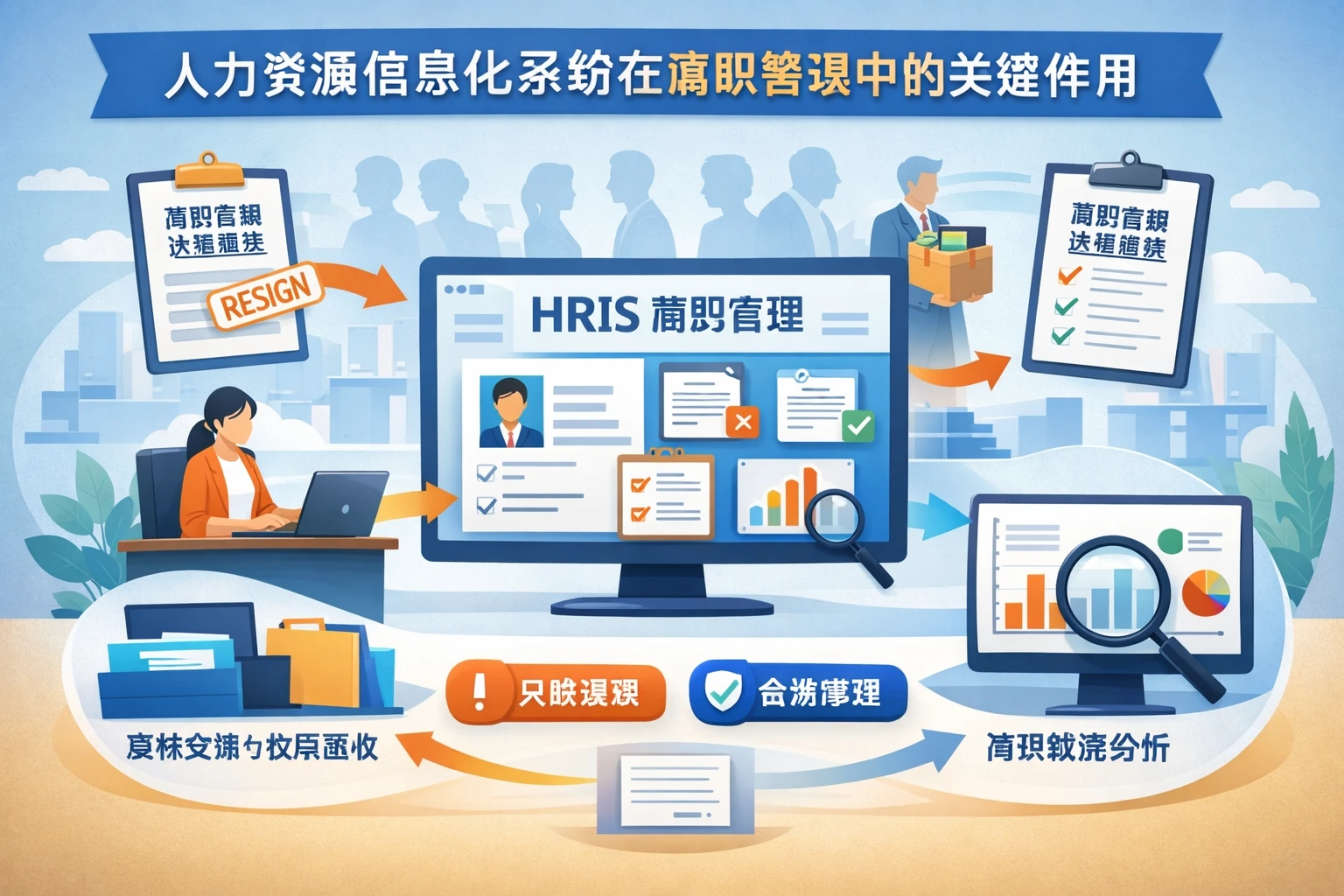 人力资源信息化系统在离职管理中的关键作用