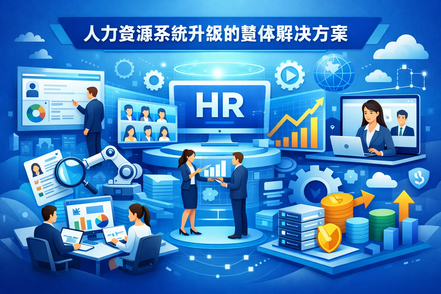 人力资源系统升级的整体解决方案