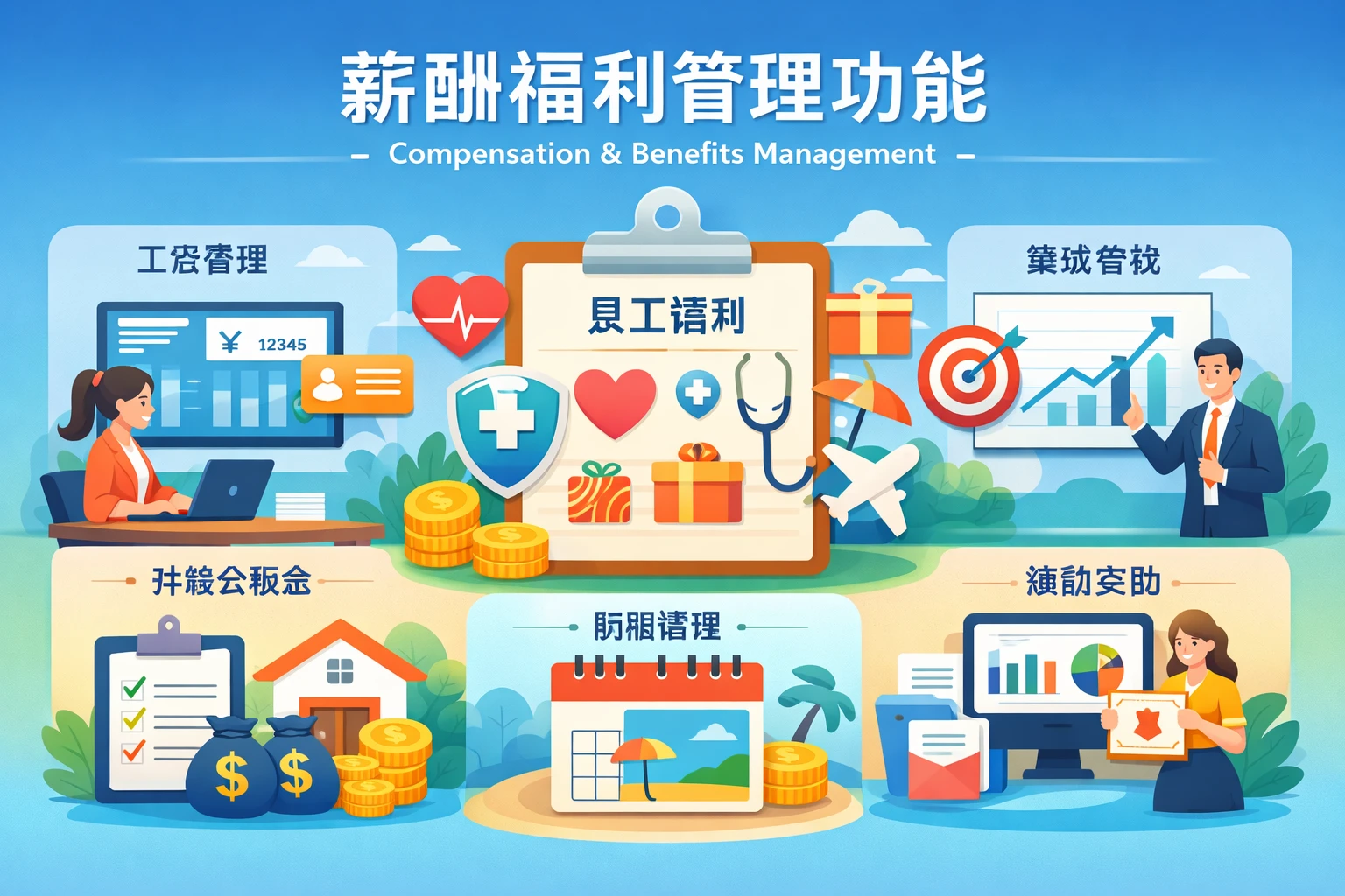 薪酬福利管理功能