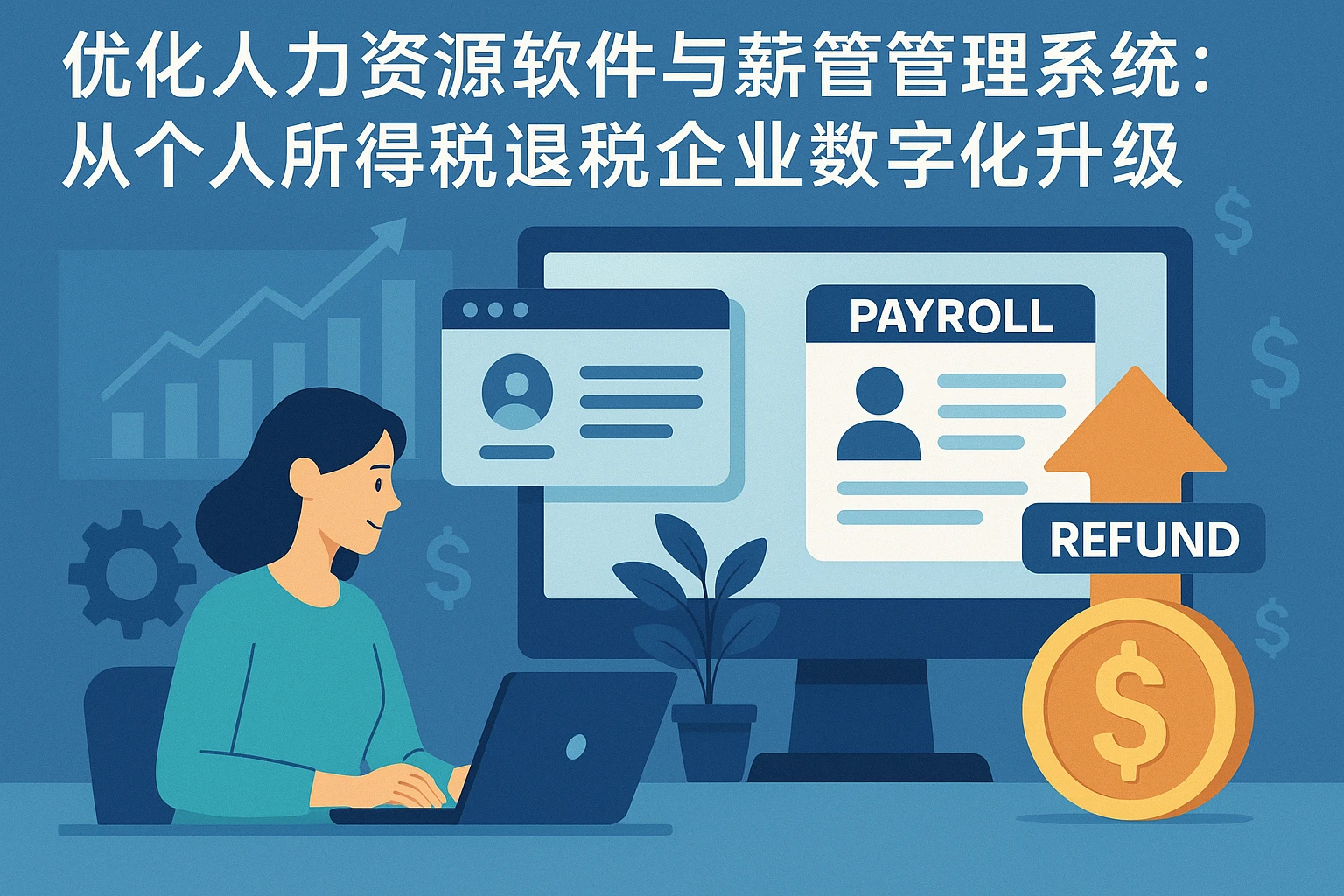 优化人力资源软件与薪酬管理系统:从个人所得税退税看企业数字化升级
