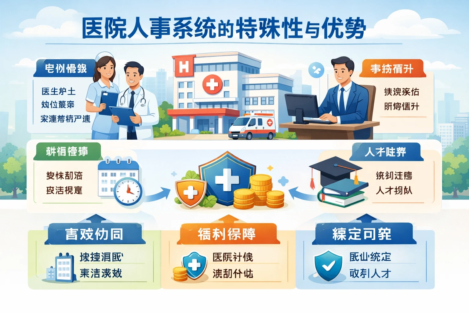 医院人事系统的特殊性与优势