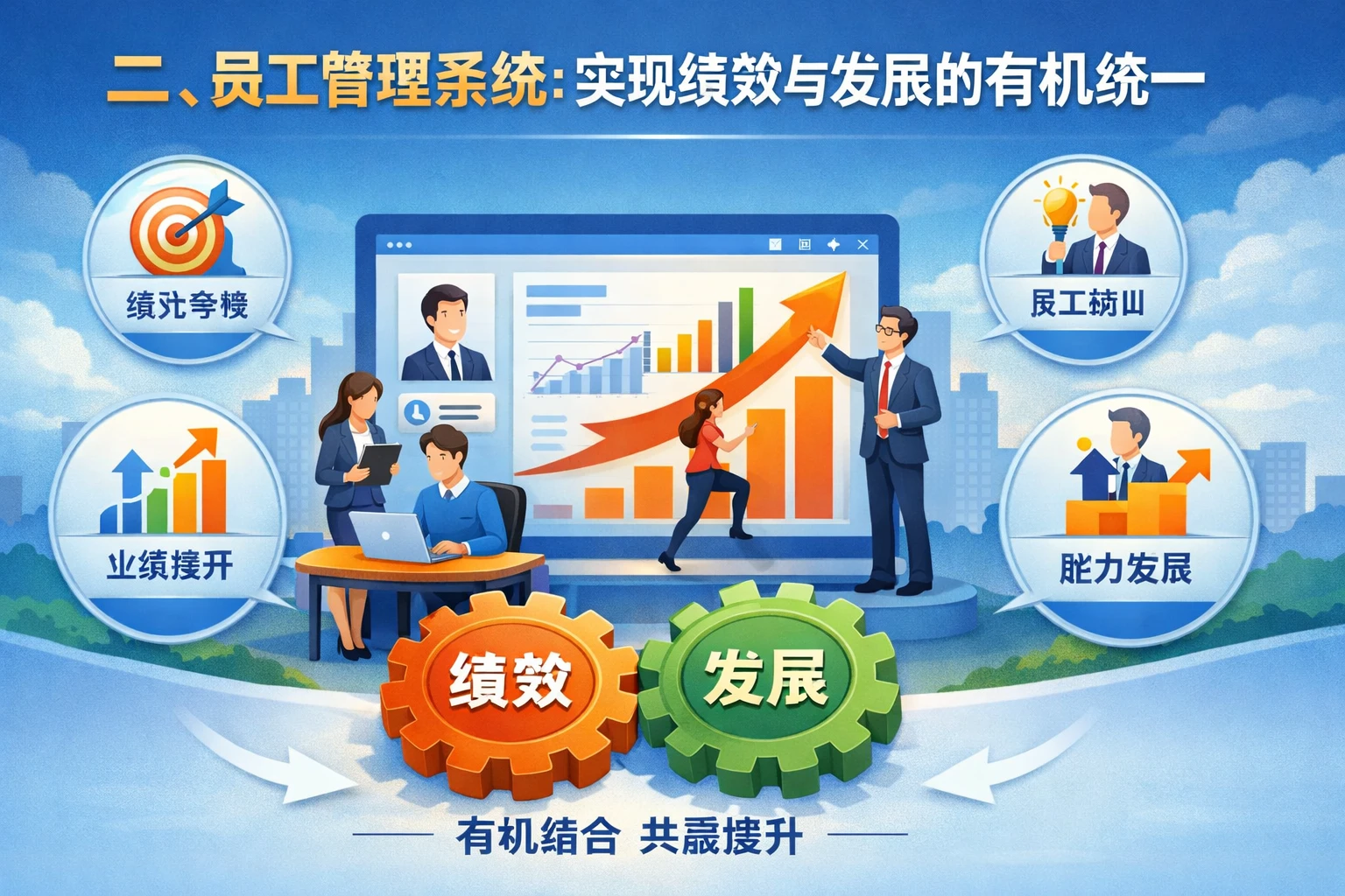 二、员工管理系统:实现绩效与发展的有机统一