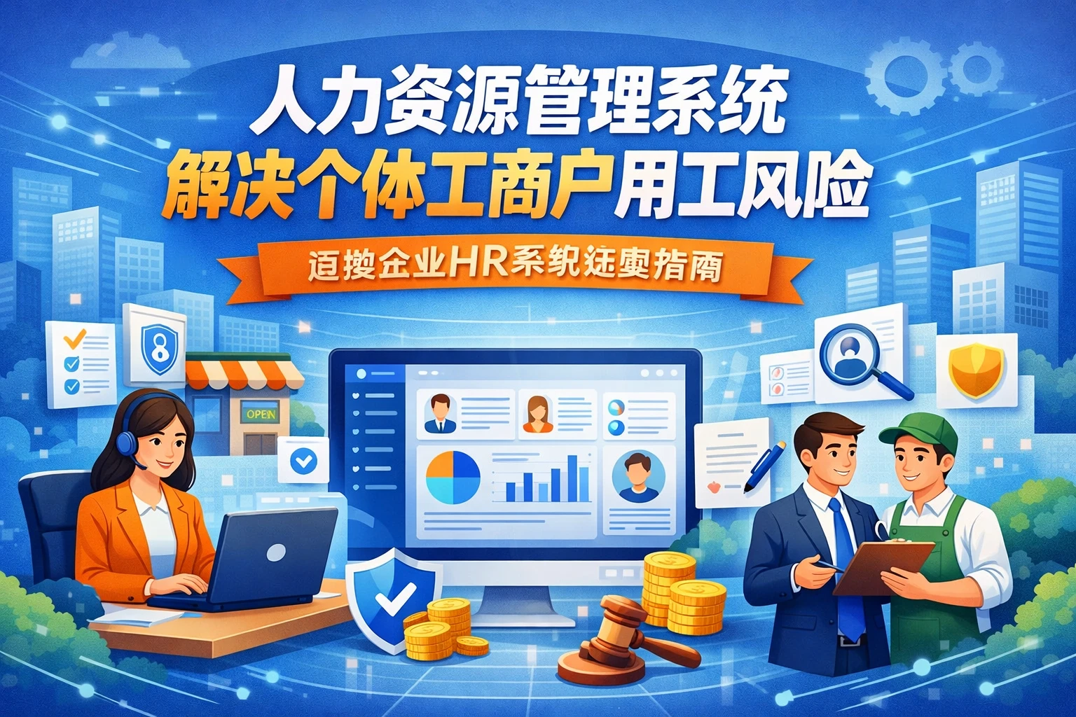 人力资源管理系统解决个体工商户用工风险：连锁企业HR系统选型指南