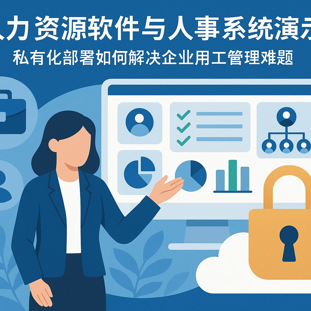 人力资源软件与人事系统演示：私有化部署如何解决企业用工管理难题